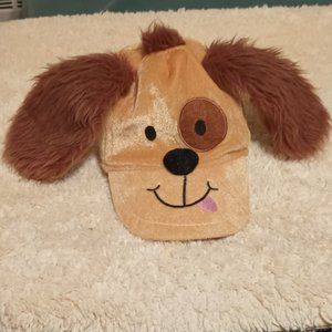 Hard to find Amscan Party Brown Pup Fabric Hat (Child's ~ One Size Fits Most)